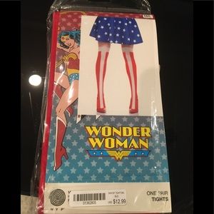 Nwt Wonder women costume tights